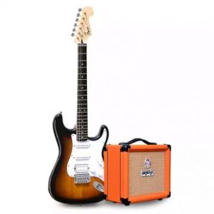 卢森（Rosen）G12单板民谣吉他初学者面单木吉他儿童入门吉它男女生旅行乐器 41英寸 原木色【G12经典款】